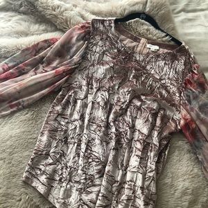 Anthropolgie Velvet Top. Gently used. Like new.